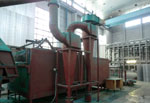 Powder recycling cyclone